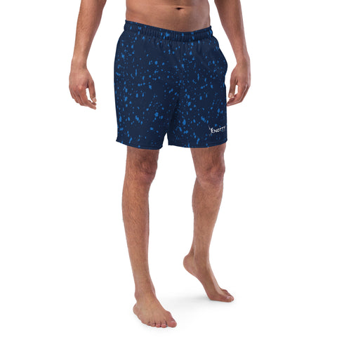 Men's Blue Mahi swim trunks